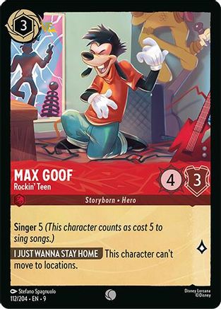 Max Goof (Rockin' Teen) - 112/204 - Common