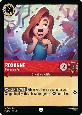Roxanne (Powerline Fan) - 113/204 - Uncommon