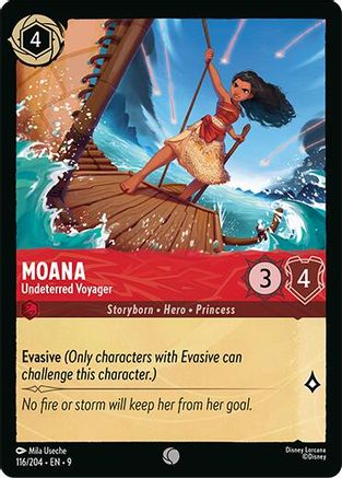 Moana (Undeterred Voyager) (Fabled Reprint) - 116/204 - Common