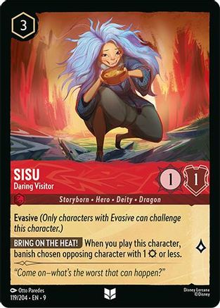 Sisu (Daring Visitor) (Fabled Reprint) - 119/204 - Uncommon
