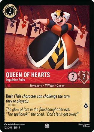 Queen of Hearts (Impulsive Ruler) (Fabled Reprint) - 123/204 - Common