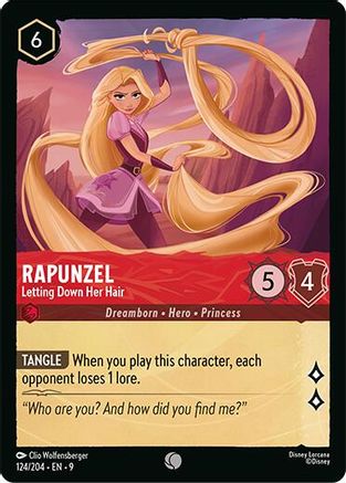 Rapunzel (Letting Down Her Hair) (Fabled Reprint) - 124/204 - Common