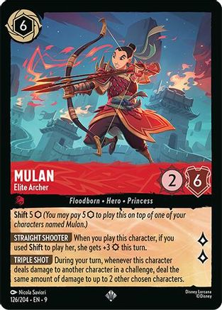 Mulan (Elite Archer) (Fabled Reprint) - 126/204 - Super Rare