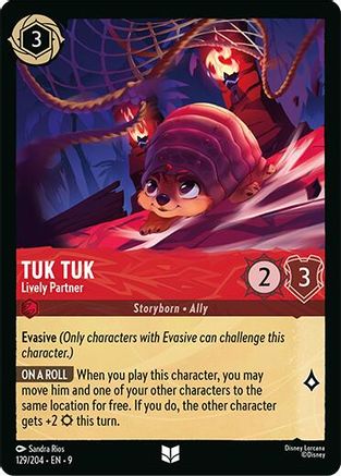 Tuk Tuk (Lively Partner) (Fabled Reprint) - 129/204 - Uncommon