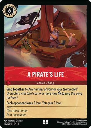 A Pirate's Life (Fabled Reprint) - 132/204 - Uncommon