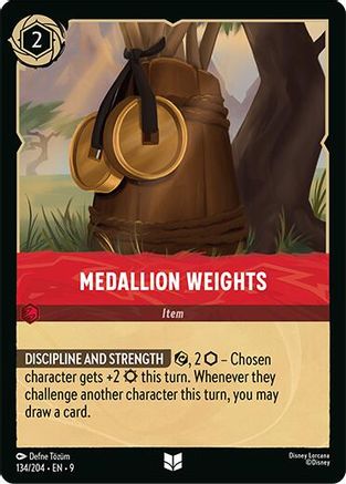 Medallion Weights (Fabled Reprint) - 134/204 - Uncommon