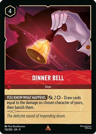 Dinner Bell (Fabled Reprint) - 135/204 - Rare