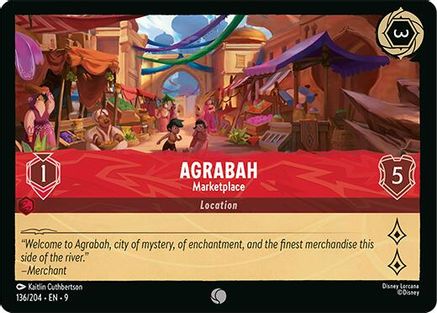 Agrabah (Marketplace) (Fabled Reprint) - 136/204 - Common