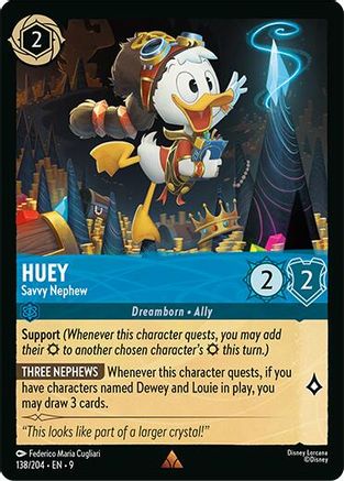 Huey (Savvy Nephew) (Fabled Reprint) - 138/204 - Rare