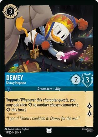 Dewey (Showy Nephew) (Fabled Reprint) - 139/204 - Uncommon