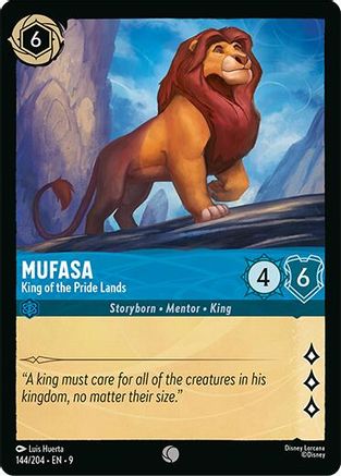 Mufasa (King of the Pride Lands) (Fabled Reprint) - 144/204 - Common
