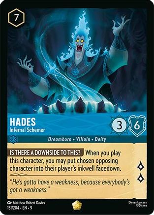 Hades (Infernal Schemer) (Fabled Reprint) - 151/204 - Legendary
