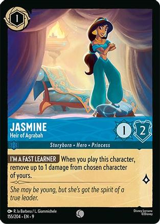 Jasmine (Heir of Agrabah) (Fabled Reprint) - 155/204 - Common
