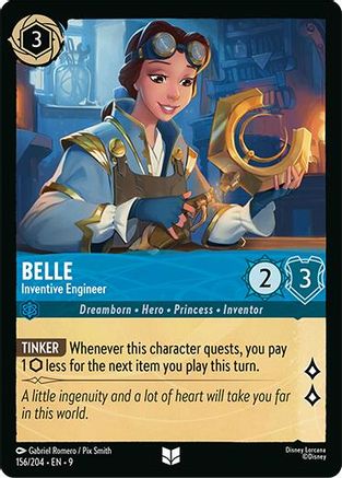 Belle (Inventive Engineer) (Fabled Reprint) - 156/204 - Uncommon