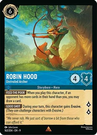 Robin Hood (Unrivaled Archer) (Fabled Reprint) - 162/204 - Rare