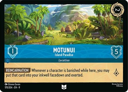 Motunui (Island Paradise) (Fabled Reprint) - 170/204 - Uncommon