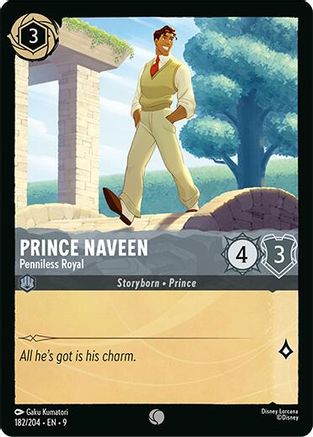 Prince Naveen (Penniless Royal) (Fabled Reprint) - 182/204 - Common
