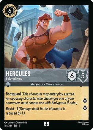 Hercules (Beloved Hero) (Fabled Reprint) - 186/204 - Uncommon