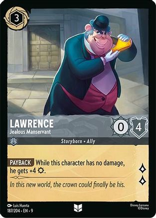 Lawrence (Jealous Manservant) (Fabled Reprint) - 187/204 - Uncommon