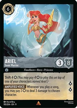 Ariel (Sonic Warrior) (Fabled Reprint) - 195/204 - Rare