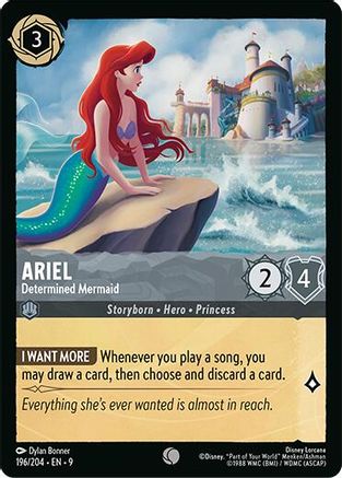 Ariel (Determined Mermaid) (Fabled Reprint) - 196/204 - Common