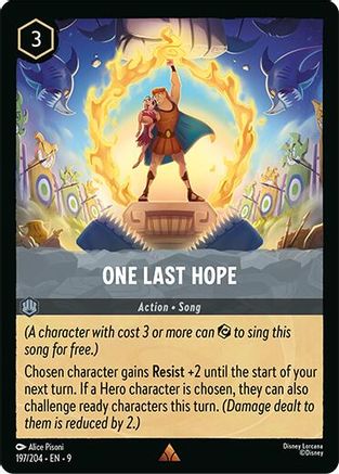 One Last Hope (Fabled Reprint) - 197/204 - Rare
