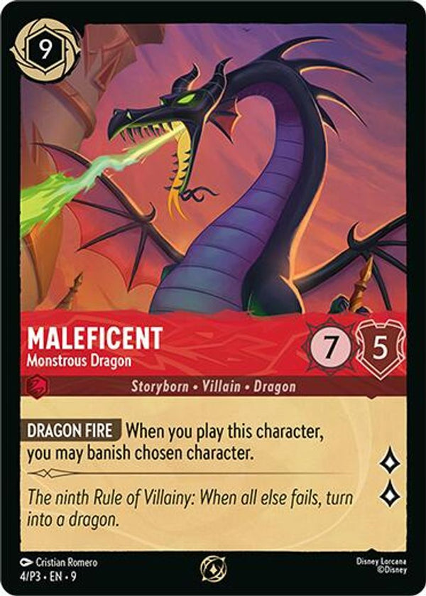 Maleficent (Monstrous Dragon) (Store Championship Participant) - 4 - Promo