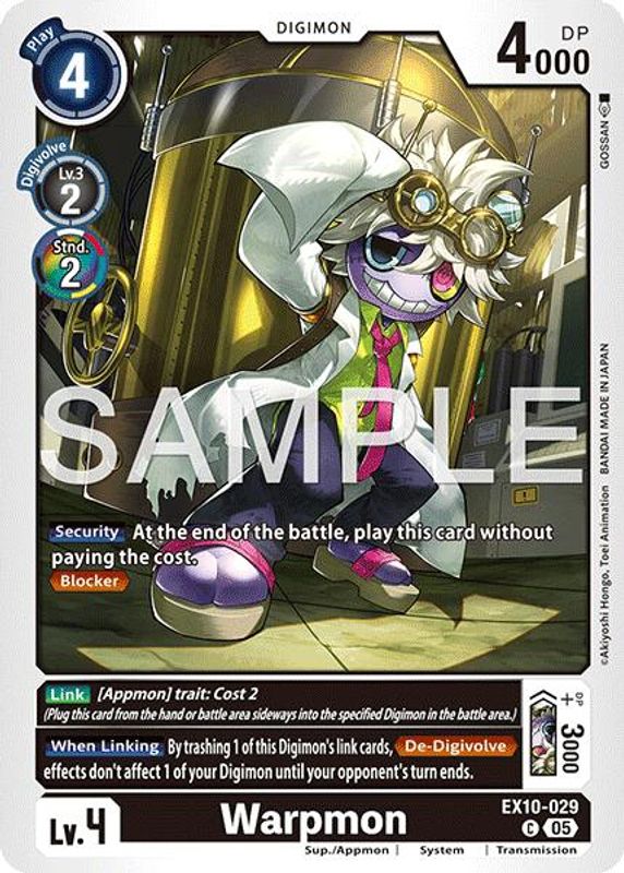 Warpmon - EX10-029 - Common