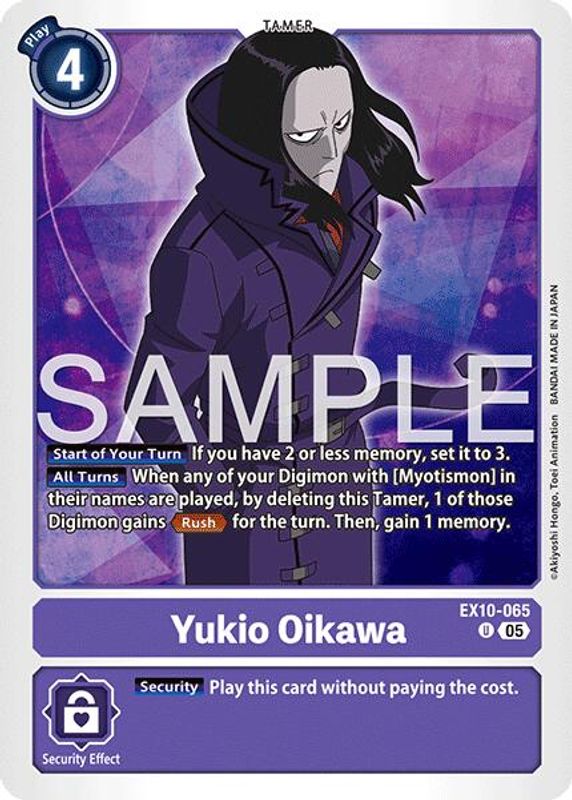Yukio Oikawa - EX10-065 - Uncommon