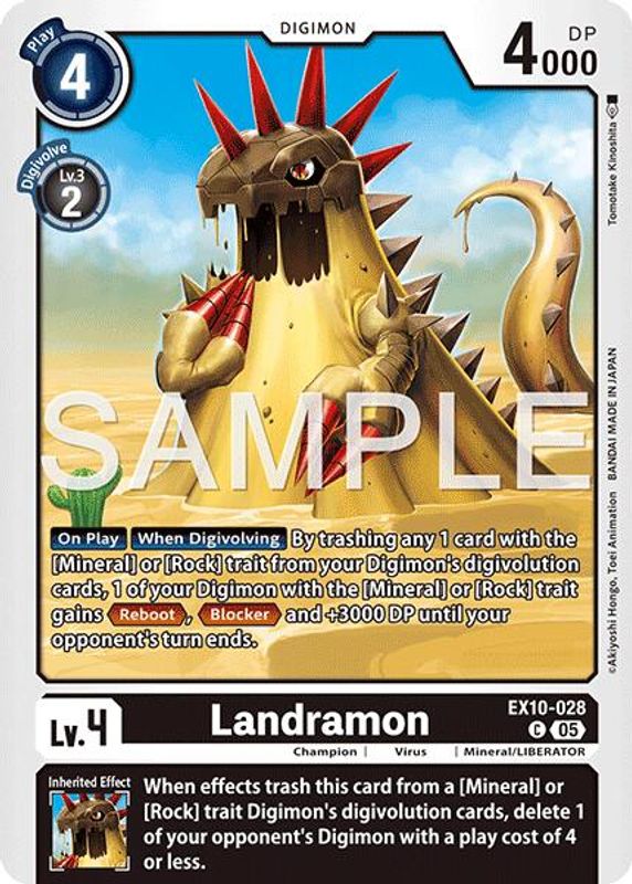 Landramon - EX10-028 - Common
