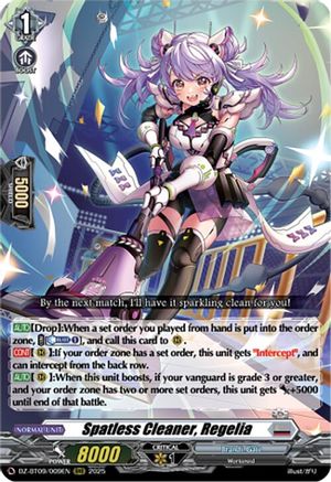 Spatless Cleaner, Regelia - DZ-BT09/009EN - Triple Rare