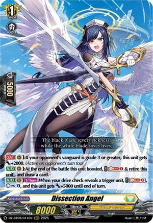 Dissection Angel - DZ-BT09/014EN - Triple Rare