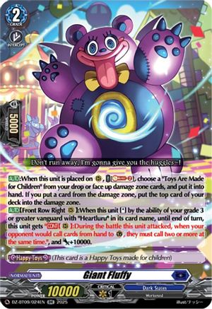 Giant Fluffy - DZ-BT09/024EN - Double Rare