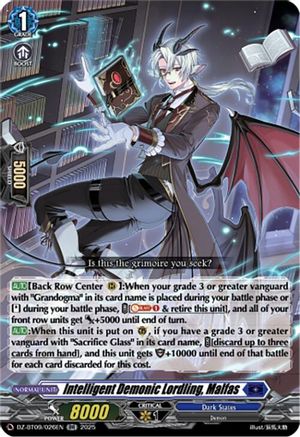 Intelligent Demonic Lordling, Malfas - DZ-BT09/026EN - Double Rare