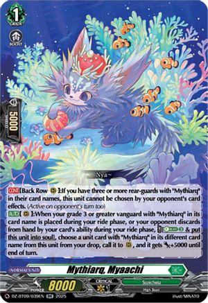 Mythiarq, Myaachi - DZ-BT09/039EN - Double Rare