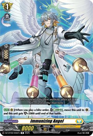 Immunizing Angel - DZ-BT09/056EN - Rare