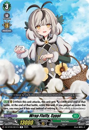 Wrap Fluffy, Syppi - DZ-BT09/061EN - Rare