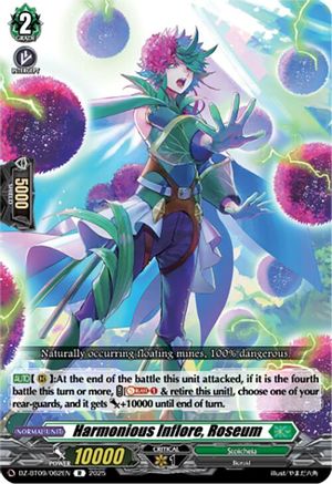 Harmonious Inflore, Roseum - DZ-BT09/062EN - Rare