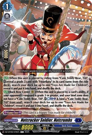 Nutcracker Soldier, Nutcrumbs - DZ-BT09/076EN - Common