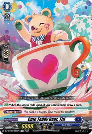 Cute Teddy Bear, Titi - DZ-BT09/081EN - Common