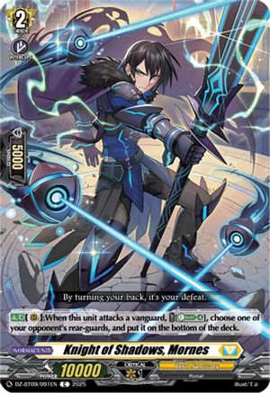 Knight of Shadows, Mornes - DZ-BT09/091EN - Common
