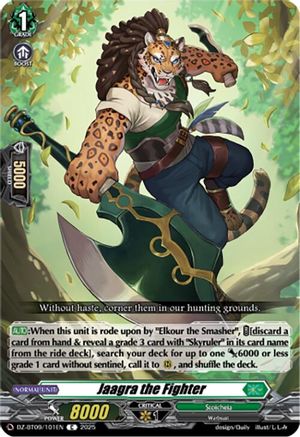 Jaagra the Fighter - DZ-BT09/101EN - Common