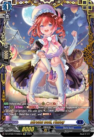 Direful Doll, Finley (FFR) - DZ-BT09/FFR06EN - Double Frame Rare