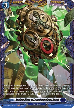 Ancient Clock of Extradimensional Hands (FR) - DZ-BT09/FR17EN - Frame Rare