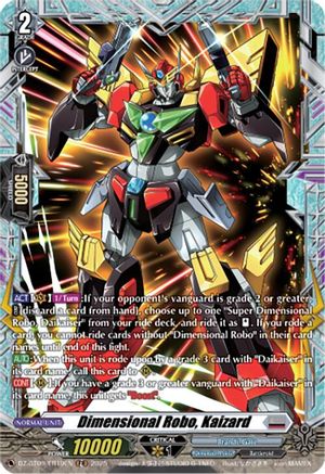Dimensional Robo, Kaizard (FR) - DZ-BT09/FR19EN - Frame Rare