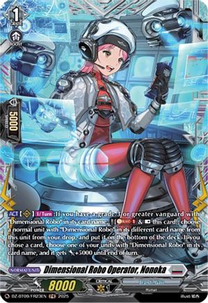Dimensional Robo Operator, Nonoka (FR) - DZ-BT09/FR23EN - Frame Rare
