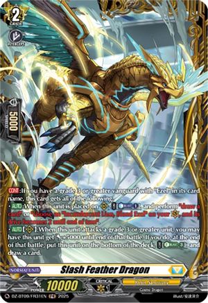 Slash Feather Dragon (FR) - DZ-BT09/FR31EN - Frame Rare