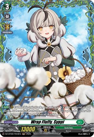 Wrap Fluffy, Syppi (FR) - DZ-BT09/FR43EN - Frame Rare