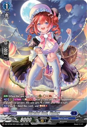 Direful Doll, Finley (SR) - DZ-BT09/SR10EN - Silver Rare