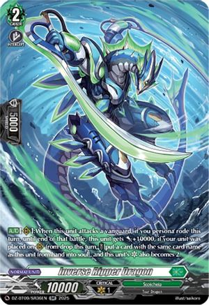 Inverse Ripper Dragon (SR) - DZ-BT09/SR36EN - Silver Rare